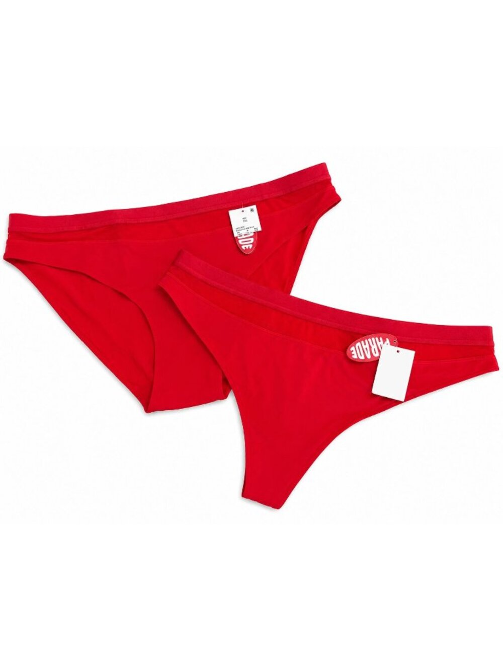 Parade 2 pk. RE: Play Brief & Thong RED size 2XL Red